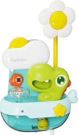 Ing Baby מקלחון אלקטרוני דינוזאור נושף בועות – Dinosaur Blowing Bubble Shower