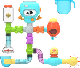 Ing Baby מסלול מים צינורות להרכבה רובוט 27 יח' – Assemble Pipeline Water Track 27 pcs
