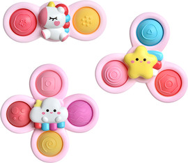 Ing Baby ספינר חד קרן מארז 3 יח' – Unicorns Spin 3 pcs