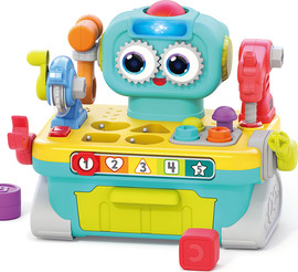 Hola Toys שולחן עבודה רובוטי 9 ב-1 - 9-in-1 Robot Workbench