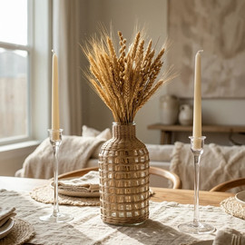 DECOROZ ואזה רוקחים זכוכית עם קש NOMA