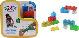 Aya Baby חושים BLOX עם 11 קוביות - קוביות משחק רב חושי ג'לי צבעוניות – JELLY BLOX -