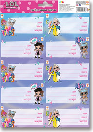 Palphot LOL (3) מדבקות למחברת