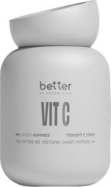 BETTER ויטמין C ליפוזומלי בטעם תפוז
