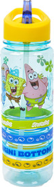 בוב ספוג בקבוק טריטן 700 מ''ל עם צמידים - בוב ספוג חברים הכי טובים