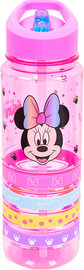 Disney בקבוק טריטן 700 מ''ל עם צמידים - מיני מאוס צבעי הקשת