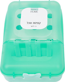 שמחה זה אנחנו קופסאת אוכל מחולקת 1500 מ''ל - טורקיז