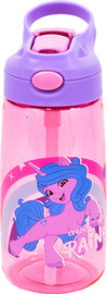 My Little Pony בקבוק פלסטיק 500 מל פיית סיליקון - הפוני הקטן שלי פסטל