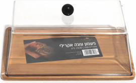Classic פעמון עוגה אקרילי אינגליש קייק 17*30