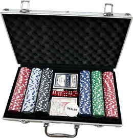 CAMP&GO ערכת פוקר 300 צ'יפים Camp&Go קאמפ אנד גו Poker Set 300