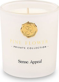 Food Appeal נר מפיץ ריח PINE FLOWER (לבן) מבית Sense appeal