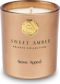 Food Appeal נר מפיץ ריח SWEET AMBER (שמפניה) מבית Sense appeal