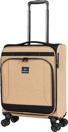 Cabin fly מזוודת טרולי עליה למטוס בד מתרחבת אולטרא לייט ״20 מבית המותג ®CABIN FLY דגם SkyLite צבע בז'