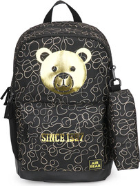Air Bear תיג גב וקלמר דגם Street Icon  שחור מבית Air Bear עיצוב דובי