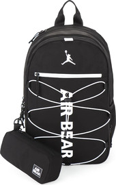 Air Bear תיק גב מתרחב וקלמר Street Core מבית Air Bear צבע לבן