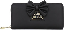 Air Bear ארנק אופנתי עם פפיון מיני שיק | Air Bear שחור