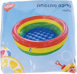שמחה זה אנחנו בריכה מתנפחת 102X25