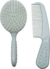 לייף לייף בייביז מברשת ומסרק לתינוק מנטה