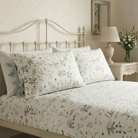 Laura Ashley Laura Ashley-  Crosswell סט מצעים קיץ זוגי  פרקל 180 100% כותנה