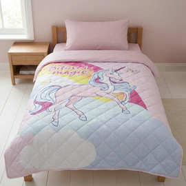 רד צ'ילי Unicorn שמיכת קיץ יחיד לילדים
