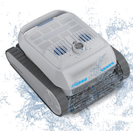 AIWA רובוט חכם אלחוטי לניקוי בריכות AIRROBO PC200 מבית AIWA JAPAN - ניקוי רצפה, קירות, קו מים ופני הבריכה