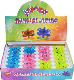 Mediland סביבון פלוס בדיספליי עם אורות ואותיות