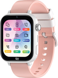 KIDIWATCH שעון טלפון חכם לילדים START ורוד לבן