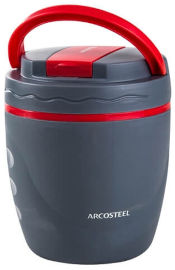ARCOSTEEL תרמוס מזון פלסטיק / נירוסטה 1 ליטר