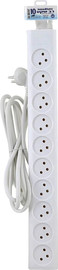 Semicom רב שקע 10 שקעים Semicom SW-MS10-3M באורך 3 מטר