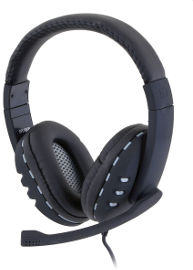 Gplus USB למחשב אוזניות+מיקרופון