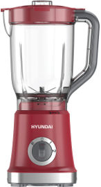 HYUNDAI 500w בלנדר חשמלי יונדאי אדום