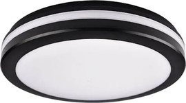 Semicom גוף תאורה צמוד תקרה 30W ‏Semicom סמיקום Lulu SM-2181B/30CT - שחור
