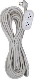 Semicom Switch כבל מאריך באורך 15 מטר עם 2 שקעים