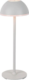 Semicom מנורת שולחן נטענת 2.2W ‏Semicom סמיקום שמפניון לבן
