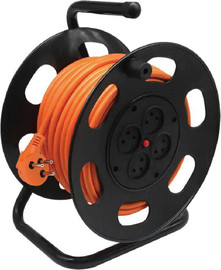 Semicom Switch תוף כבל מאריך עד 50 מטר 4 שקעים Semicom Switch סמיקום סוויטצ' XS703114W
