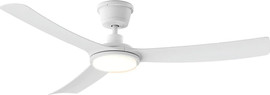 Semicom מאוורר תקרה 56" כולל תאורה ושלט Semicom סמיקום SM-1144WH/25CT