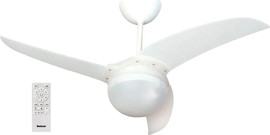 Semicom מאוורר תקרה 42" כולל שלט ותאורת LED ‏Semicom סמיקום GENESIS90 SM-CF42W/25CT - לבן