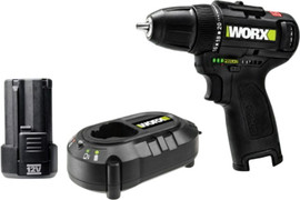 WORX מברגת פוטר 12V כולל סוללה ומטען WORX וורקס H/WU00