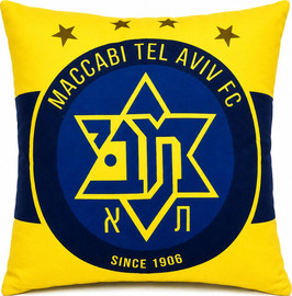 המתנות שלי כרית מרובעת מכבי תל אביב