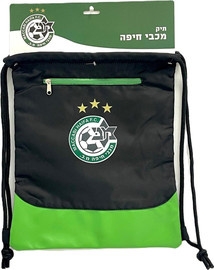 המתנות שלי תיק שרוך מכבי חיפה עם תא רוכסן