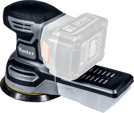 Hunter מלטשת אקצנטרית נטענת "5 Hunter 18V – גוף בלבד