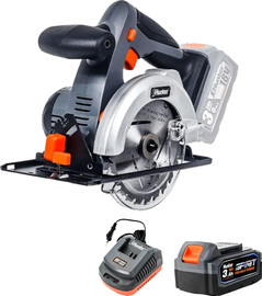 Hunter מסור HUNTER עגול נטען 136 מ"מ 18V כולל סוללה ומטען