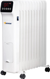 Arrow רדיאטור 11 צלעות 2500W כולל שלט ומתקן לחות Arrow ארו 600702-006