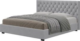 Sealy מיטה זוגית סילי דגם Cosy עם מזרן Chill Rest מידה 180X200 צבע אפור בהיר מבית Sealy