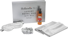 הולנדיה מארז משי טהור צבע כסף (SILVER ) מבית Hollandia