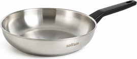 סולתם מחבת נירוסטה 28 ס״מ Soltam מסדרת Aviv