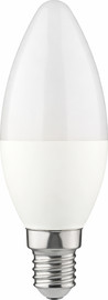 MIDEA נורת נר חלבי לבן חם  MIDEA  C37  LED 5W  הברגה E14