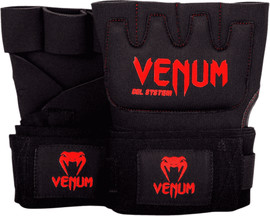 VENUM חותלות ג'ל – Venum Gel Kontact Quick Wraps – Black/Red