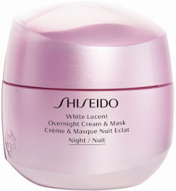 SHISEIDO WHITE LUCENT OVERNIGHT מסכת קרם ללילה