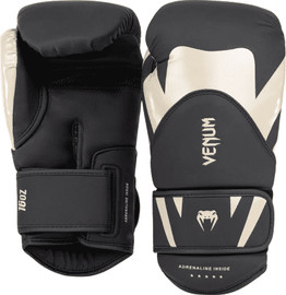 VENUM כפפות איגרוף Venum Challenger 4.0 Boxing Gloves – Black/Beige 12OZ